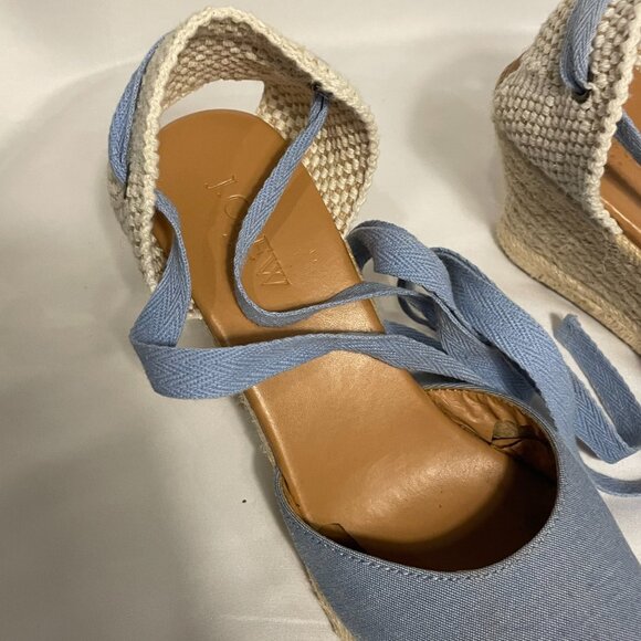 J. Crew Chambray Espadrilles Size 6 - Picture 10 of 10